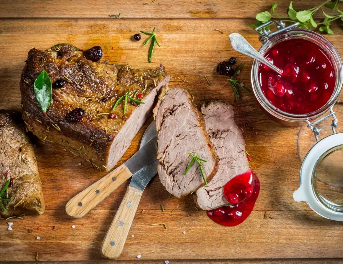 sarnina z żurawiną