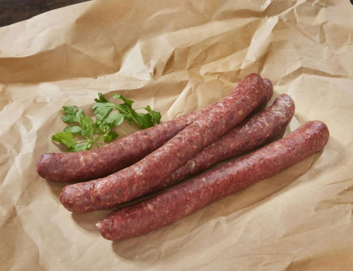 kiełbasa wędzona z sarny